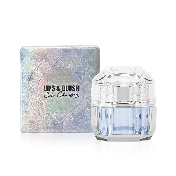 VANERIA Color Changing Blusher,Creme Blush Ph Temperature Change,Waterproof,Long with Brush(/0.14oz) 4g