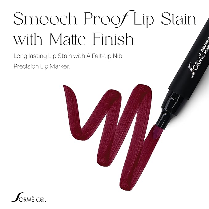 SORMÉ Smooch Proof Lip Stains with Matte Finish Long