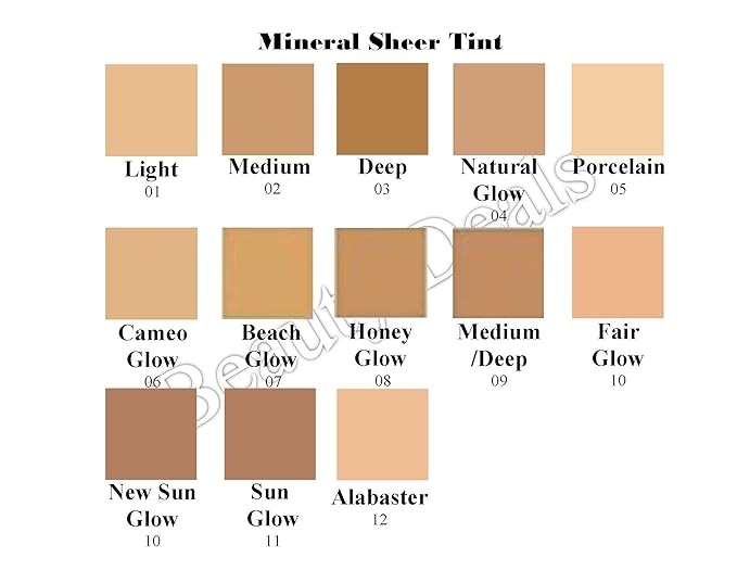 Mineral Sheer Tint SPF 20 Tinted Moisturizer (Sun (Sun Glow)
