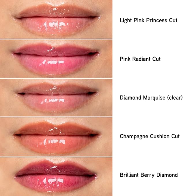 Physicians Formula Mineral Wear Diamond Lip Plumper Gloss, Dermatologist Tested, Light Pink Princess Cut