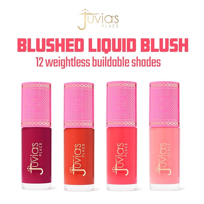 Juvia's Place Blushed Liquid Blush BarbieRose - Dewy
