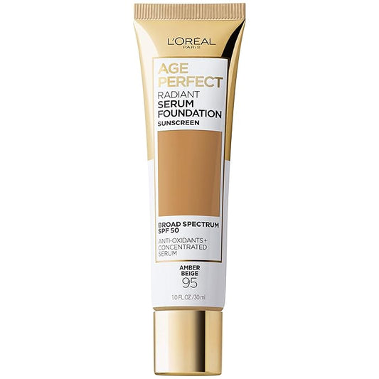 L'Oreal Paris Age Perfect Radiant Serum Foundation with 1 Ounce