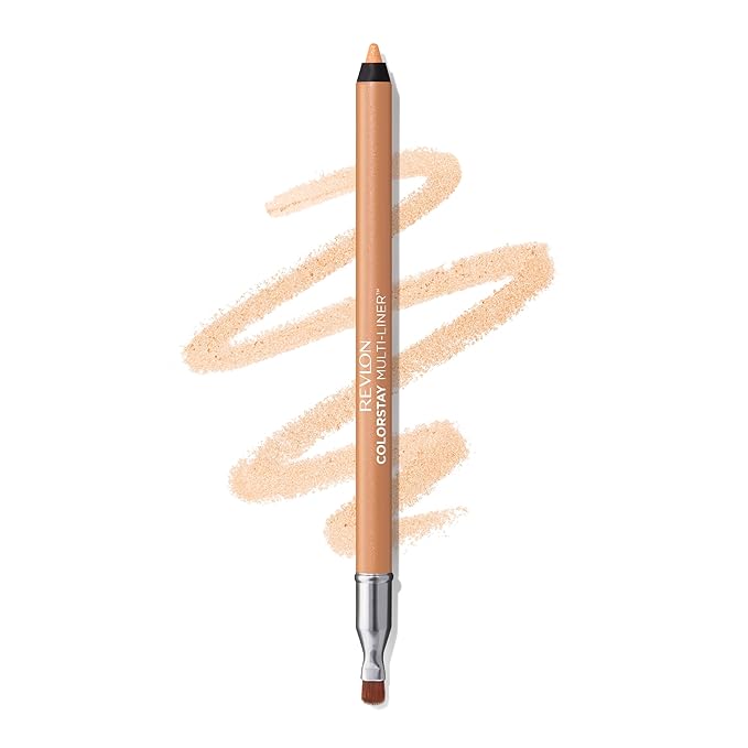 Revlon ColorStay Multi-Liner, Creamy Formula, Multiuse For Lips, Eyes & Face, Precision Brush for Easy Blending, 012 High Point