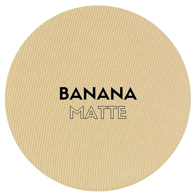 Banana Setting Highlighting Pressed Powder Makeup - Yellow