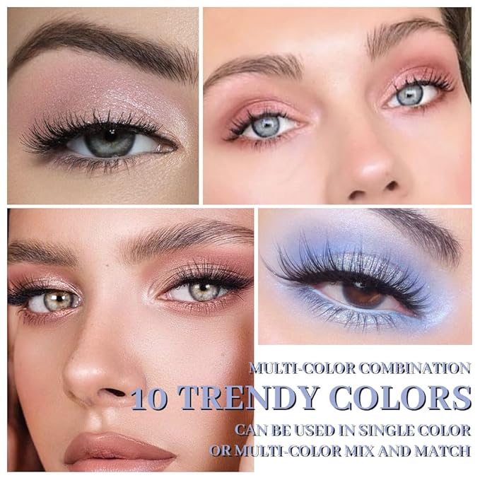 Shimmer Matte Eyeshadow Palette.Longwearing Highly Pigmented Natural Beige