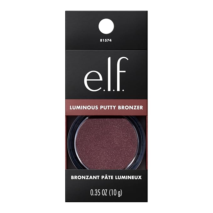 e.l.f. Luminous Putty Bronzer, Lightweight Putty-to-Powder Bronzer For