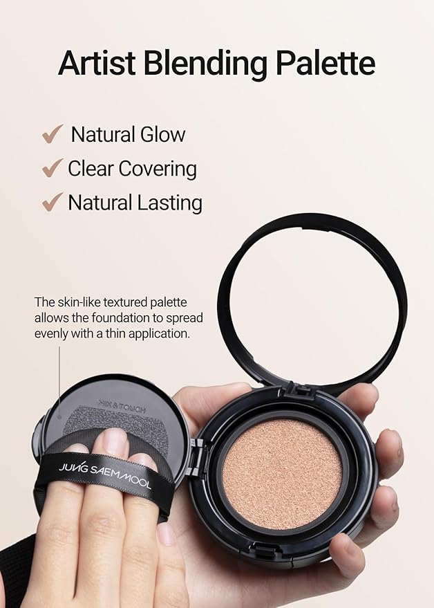 [JUNGSAEMMOOL OFFICIAL] Essential Skin Nuder Cushion (Fair Light) Cream Foundation