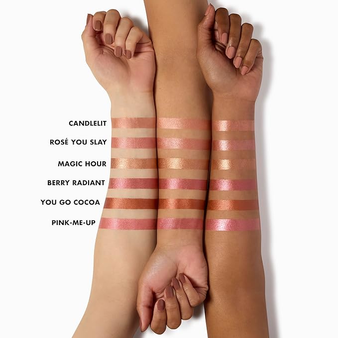 e.l.f. Halo Glow Blush Beauty Wand, Liquid Blush Wand For Radiant, Flushed Cheeks, Infused With Squalane, Vegan & Cruelty-free, Rosé You Slay