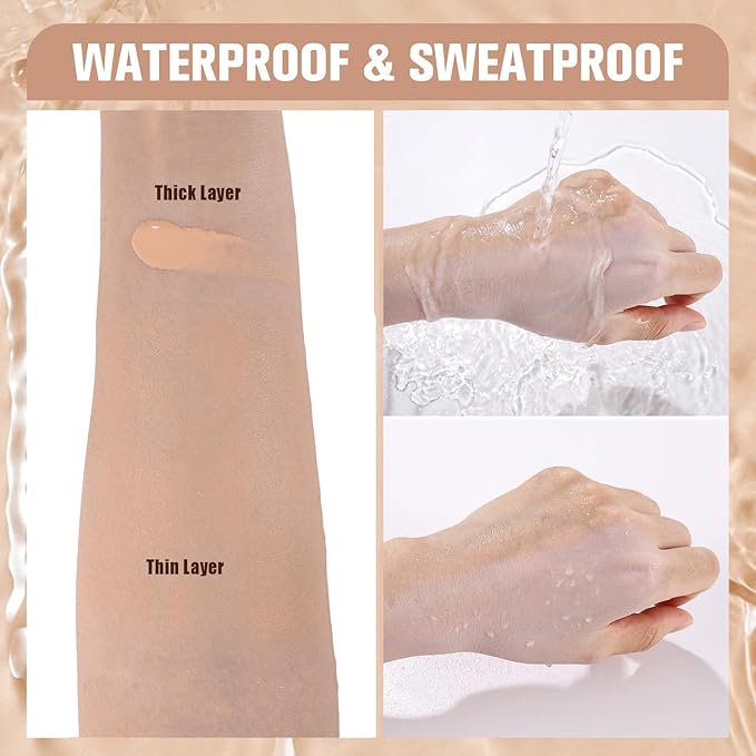 UCANBE Matte Liquid Foundation Makeup, Medium to Full fl. oz.