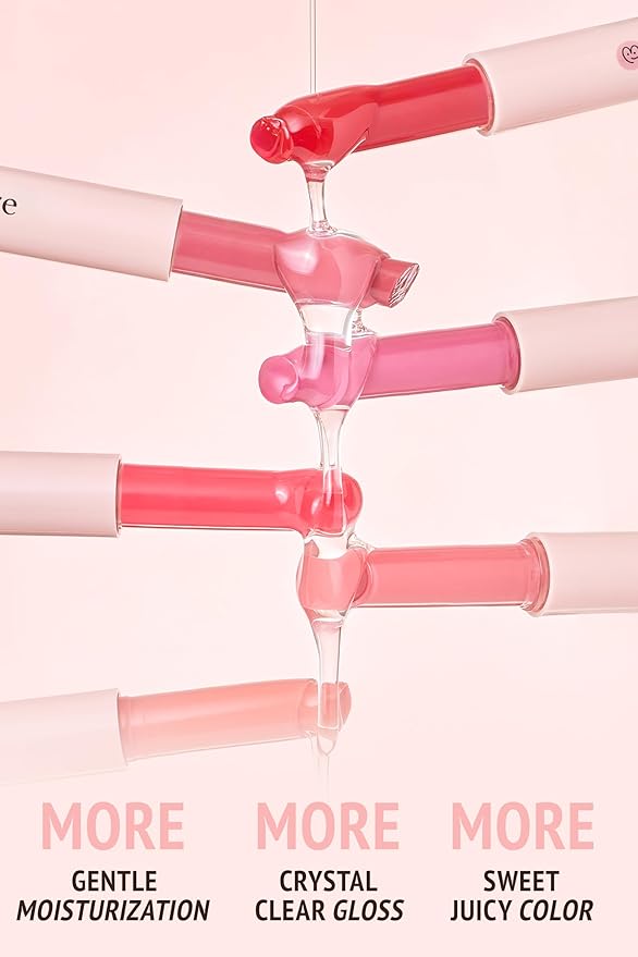 self beauty Veganize Collagen Lip Glass Balm | Hydrating Lip Balm in 9 Vibrant Colors | Moisturizing Lip Care Infused with Collagen Jelly Magic | No Animal Trial Lip Balm 0.06 oz (#9 Mauve Plum)