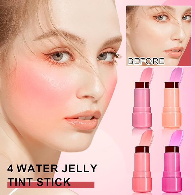 Milk Cooling Water Jelly Tints, 4PCS Milk Jelly Cooling