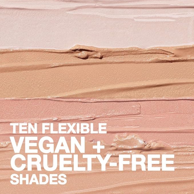 evpct 2Pcs under Eye Brightener, Nourishing Luminous under & 10#