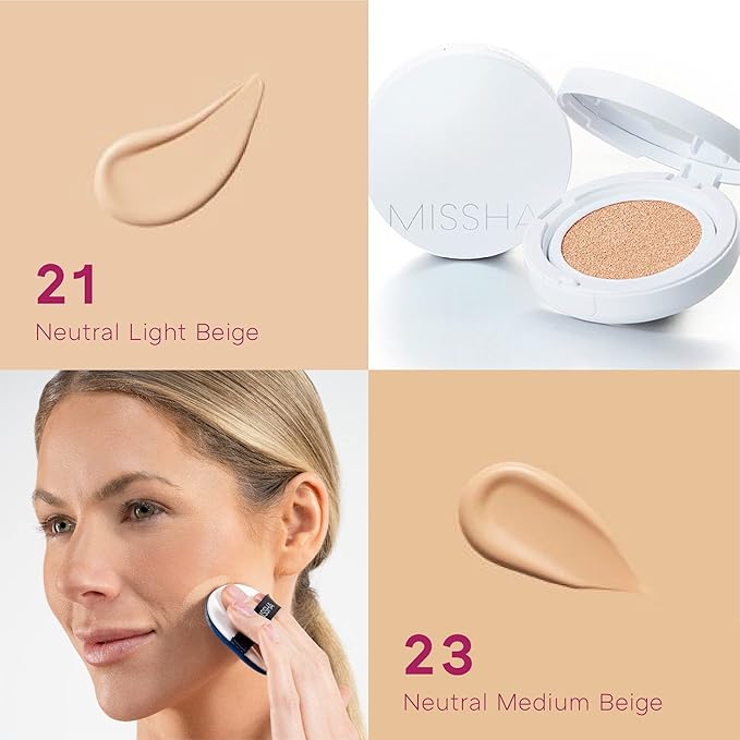Missha Magic Cushion Moist Up No. 23 Natural Skin Types
