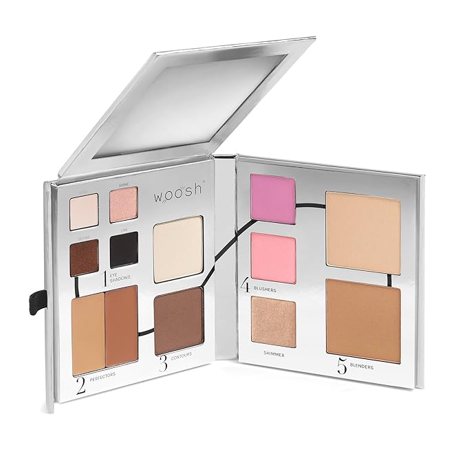 Woosh Beauty, Fold out Face Original Makeup Palette,