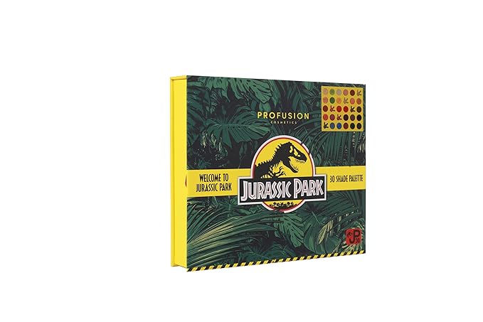 Jurassic Park X Profusion Cosmetics 30 Shade Palette