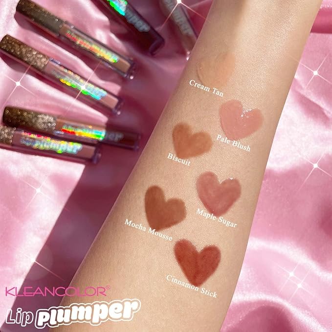 Kleancolor Lip Plumper in 6 Assorted Nude Colors (6 pack)