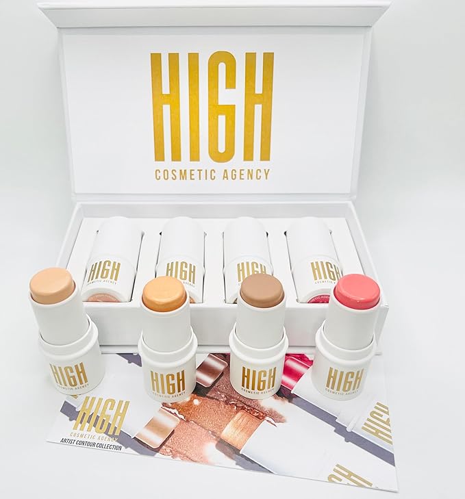 Contour,4 Piece Set, For Face, Professional