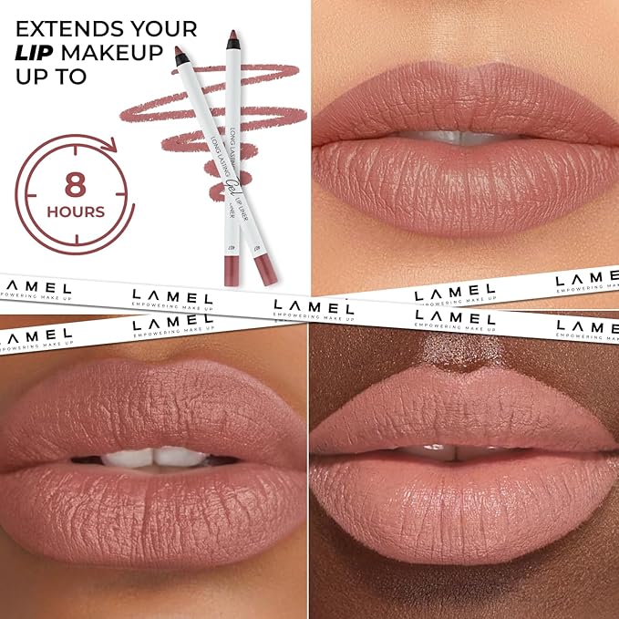 Lamel Matte Gel Lip Liner Pencil | Weightless&CreamyTexture Lip 7g