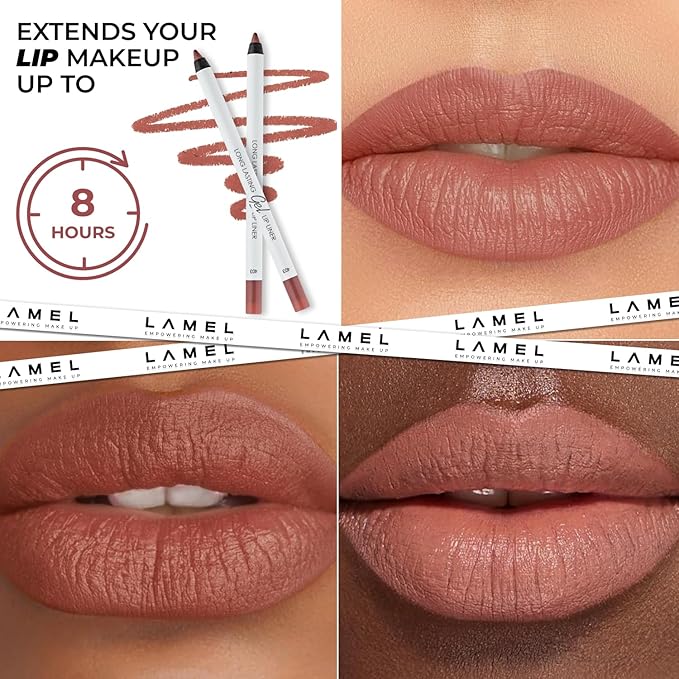 Lamel Matte Gel Lip Liner Pencil - Weightless Lip 7g