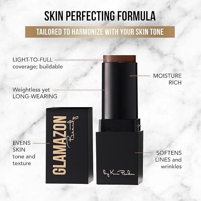 Glamazon Second to None Foundation Stick, Chocolate Mousse,