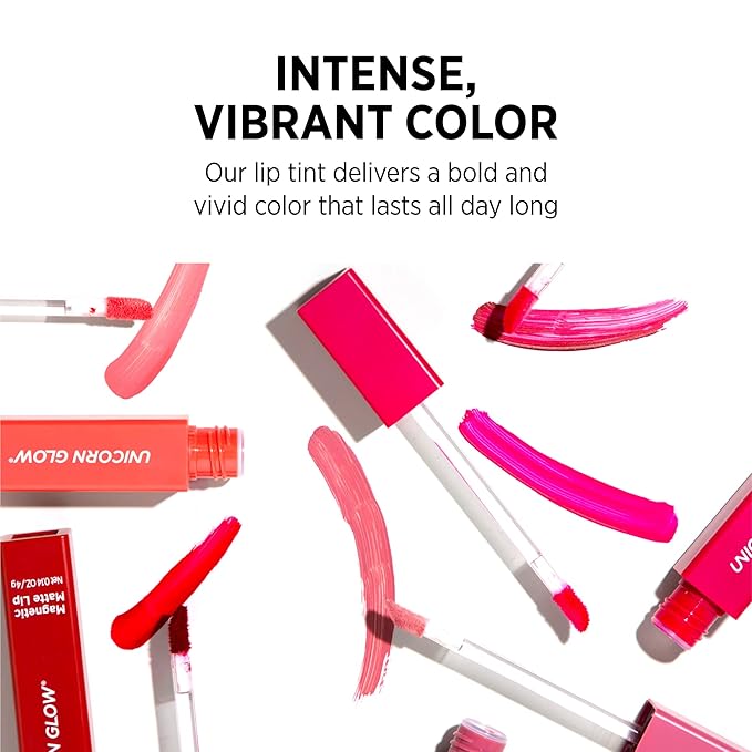 UNICORN GLOW Magnetic Matte Lip [04 Cupid], Matte GLOW