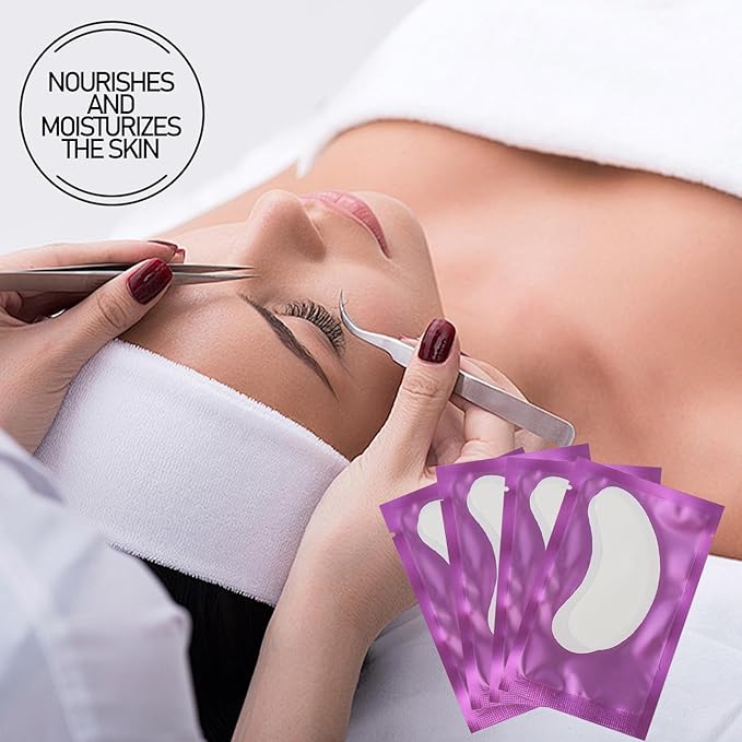 100pairs eyelash extension gel patches