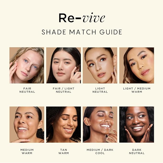 HALEYS Weightless Longwear Concealer (Light/Medium - Warm), Re-vive,