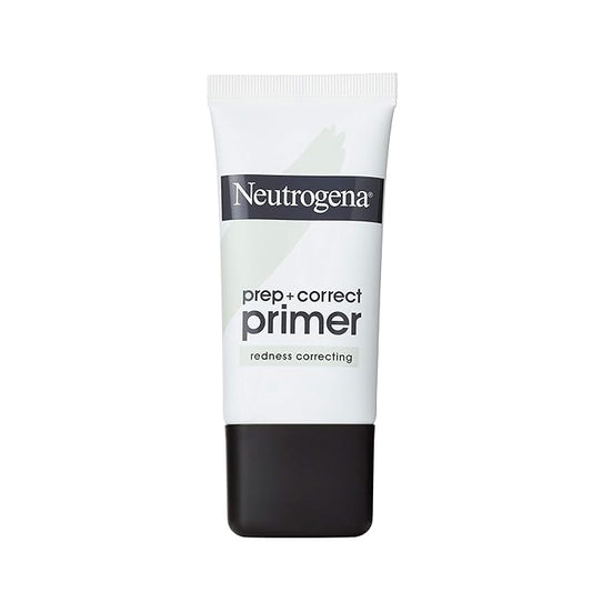 Neutrogena Prep + Correct Primer for Redness Correcting, Skin Tone, 1.0 oz