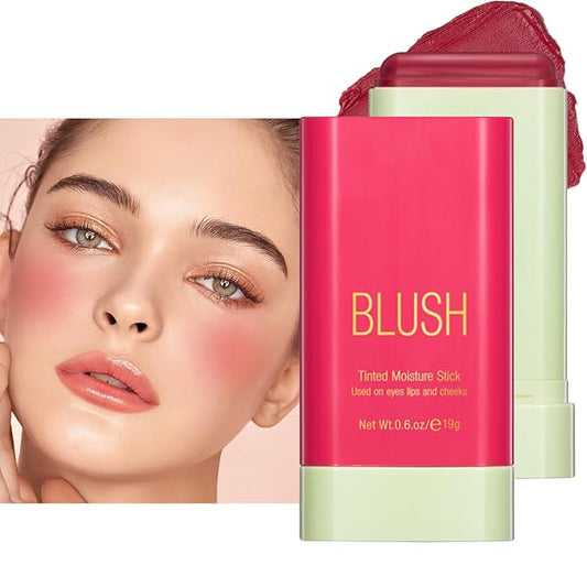 Blush Stick, Cream Blush Stick for Cheeks &