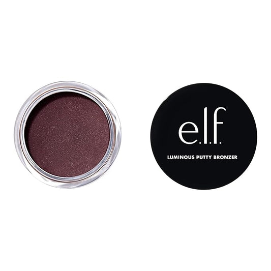 e.l.f. Luminous Putty Bronzer, Lightweight Putty-to-Powder Bronzer For