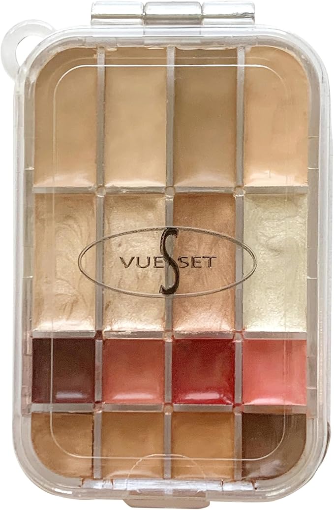 Lui, small empty makeup palette for depotting creams,