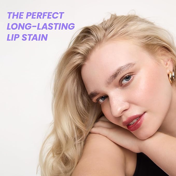 Wonderskin Wonder Blading Lip Stain Peel Off and Reveal Kit - Long Lasting, Waterproof Nude Lip Tint, Transfer Proof Natural Makeup Stain Kit (Whimsical)