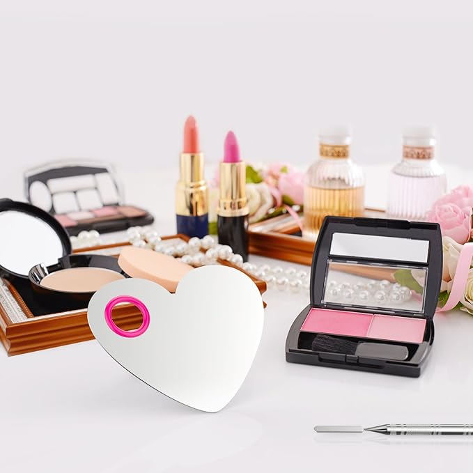 Luxspire Makeup Mixing Palette, Stainless Steel Cosmetics Makeup