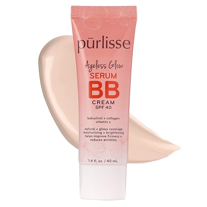 pūrlisse Ageless Glow Serum BB Cream SPF 40 | Fair 1.4oz