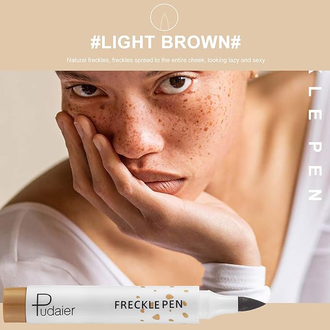 Freckle Pen 2 Colors Waterproof Lasting Natural Like 0.17 Fl Oz