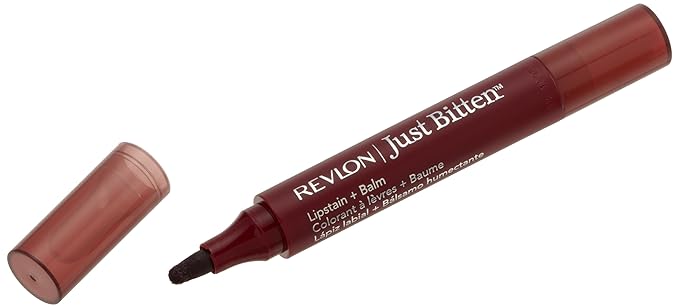 Revlon Just Bitten Lipstain and Balm, Midnight, 0.09 Ounces