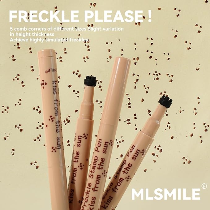 AKARY Stamp Freckle Pen Natural Lifelike Fake Freckles