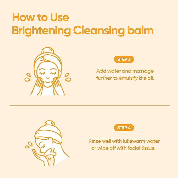 BANILA CO Clean it Zero Brightening Cleansing Balm | Korean Makeup Remover for Radiant Complexion | Vegan | Cleansing Oil, Facial Cleanser Made with Vitamin C & Citrus Extract (100ml / 3.38 fl.oz)