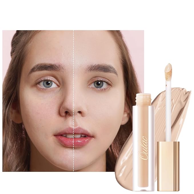 Oulac Full Coverage Concealer, Concealer Stick for Face W1 Porcelain 8ml