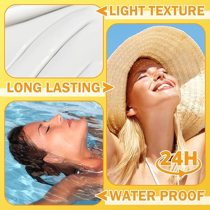 Sunscreen Lotion Stick，Moisturizing Face Sunscreen Lotion SPF 50+ PA+++