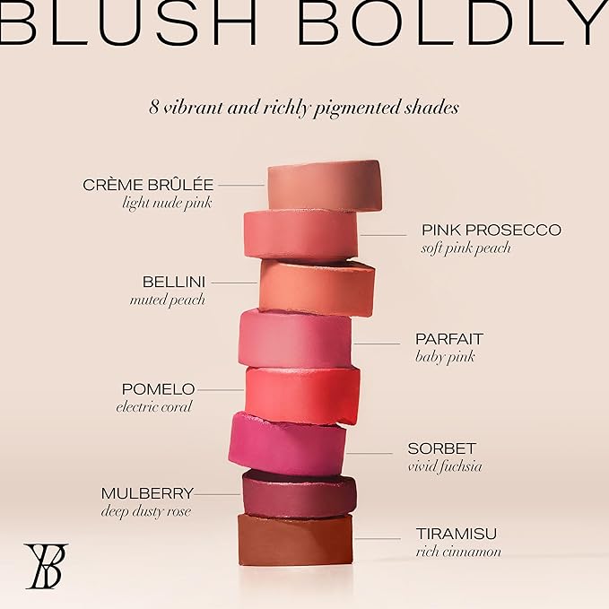 Youngblood VividLuxe Crème Blush Stick, Bellini
