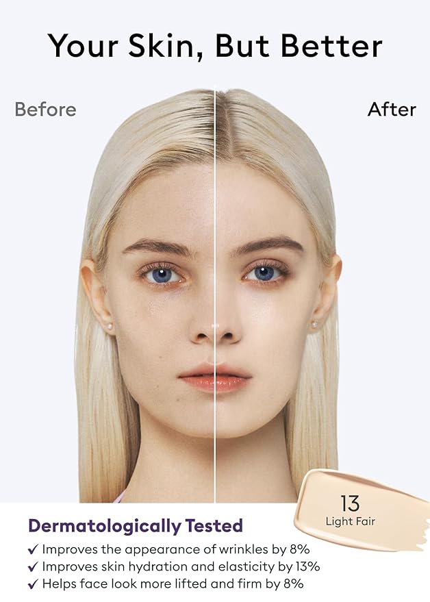 MISSHA M PERFECT COVER SERUM BB CREAM No.13 Light Fair- Fair with Cool Undertone, Skin Tint, Tinted Moisturizer, Skin Care Foundation Makeup, Superfood Complex, Glass Skin, Korean Makeup,1.18 Fl oz