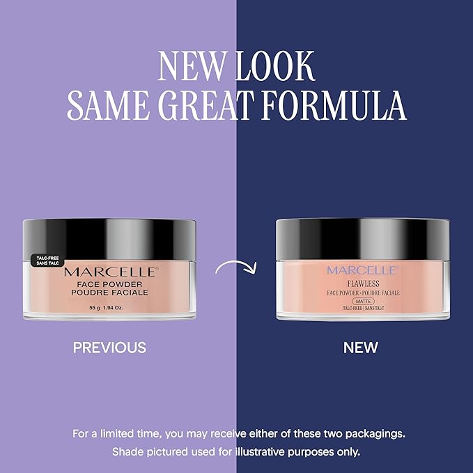 Marcelle Loose Setting Face Powder, Medium Translucent, Talc-Free, Cruelty-Free, 1.. 94 Oz