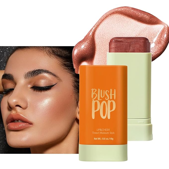 Blush Stick, Cream Blush Stick for Cheeks &