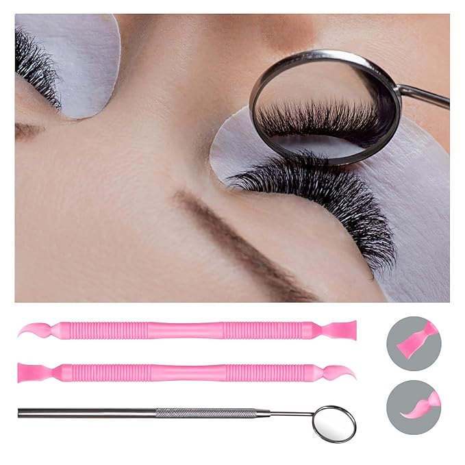Libeauty Pink Eyelash Lift Tool, Lash