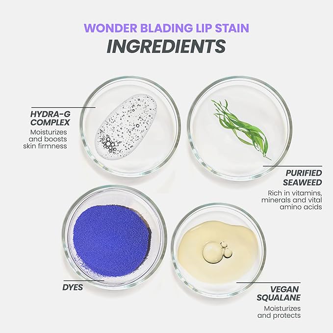 Wonderskin Wonder Blading Lip Stain Peel Off Masque - Long Lasting, Waterproof & Transfer Proof Brown Lip Tint, Matte Finish Peel Off Makeup (Hush Masque)