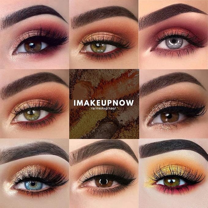 45 Shades Eyeshadow Palette, Highly Pigmented Neutral Tones