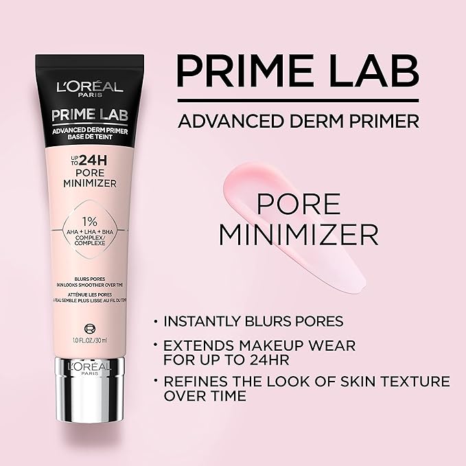 L'Oreal Paris Prime Lab Up to 24H Pore 1.01 Fl Oz