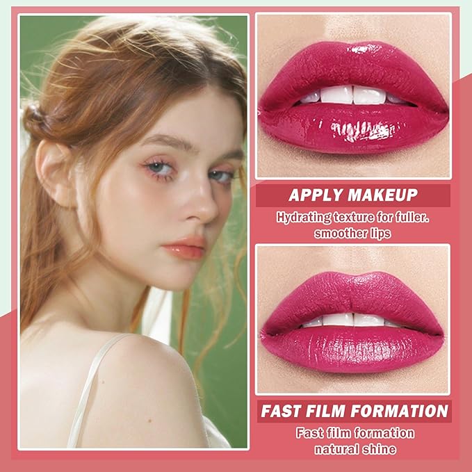 Lip Tint Stain Set,7 Colors Water Tint Lip Long