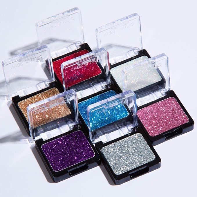 wet n wild Color Icon Eyeshadow Glitter - Ultra-Pigmented, Vitamin E Infused for a Silky-Smooth Moisturizing Application, Cruelty-Free & Vegan - Groupie